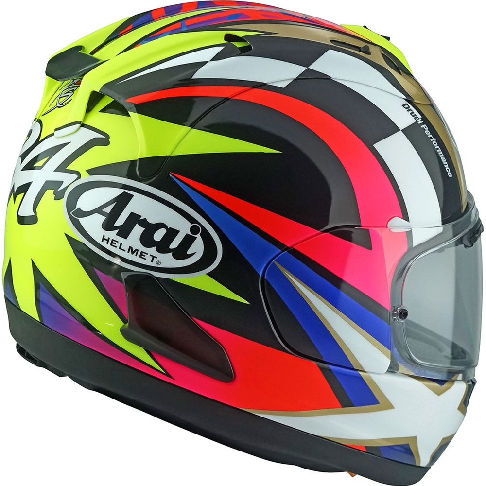 Arai RX 7V Evo Schwantz 30th Anniversary Full Face Helmet Replica (Image 2) - ThrottleChimp