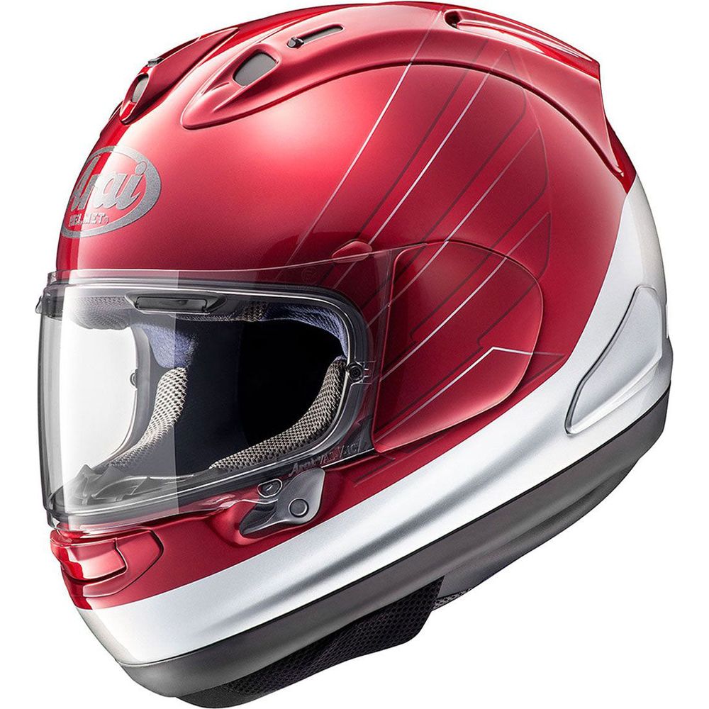 Arai RX 7V Full Face Helmet Honda CB Red / Silver - ThrottleChimp
