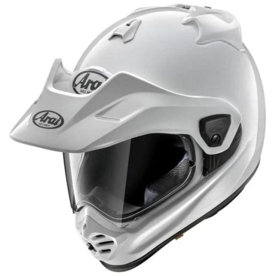 Arai Tour-X 5 Solid MX Helmet Diamond White - ThrottleChimp