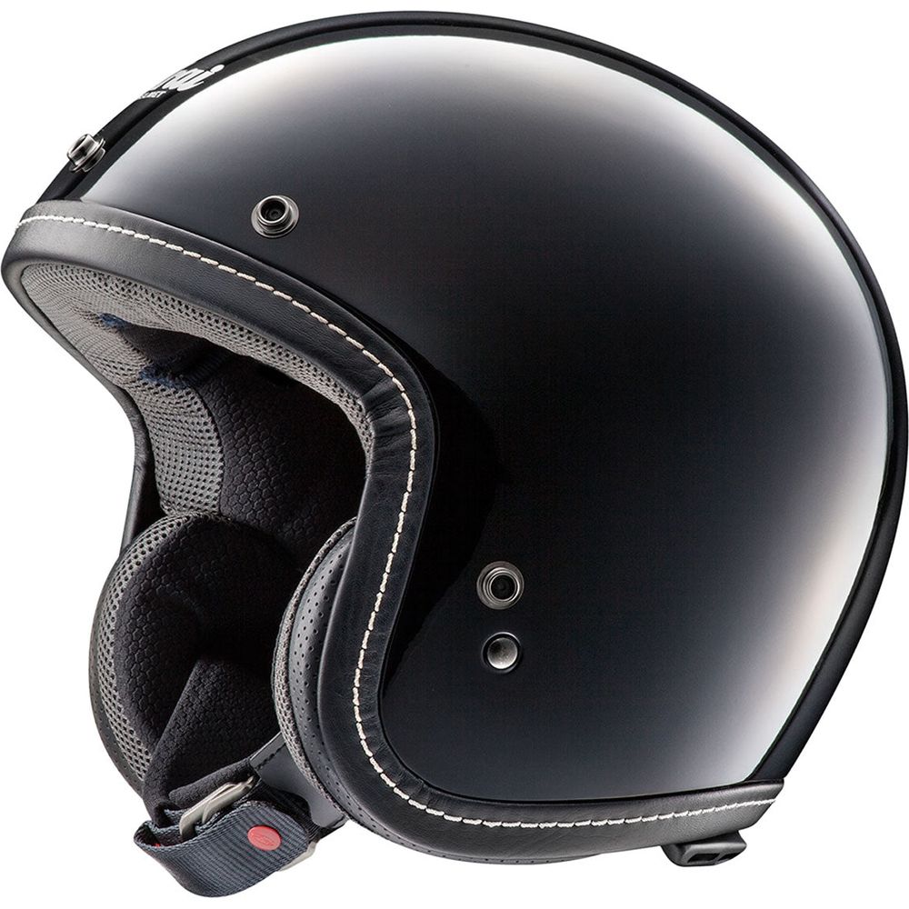 Arai Urban V Open Face Helmet Black - ThrottleChimp