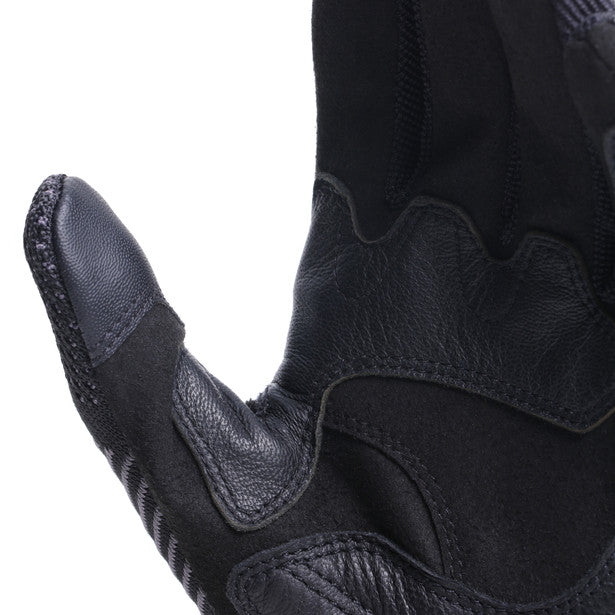 Dainese Argon Knit Textile Gloves Black (Image 7) - ThrottleChimp