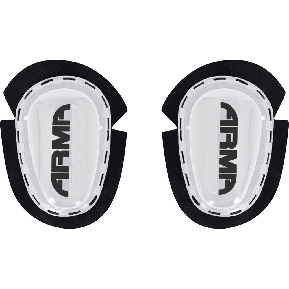 ARMR Knee Sliders White (Image 2) - ThrottleChimp