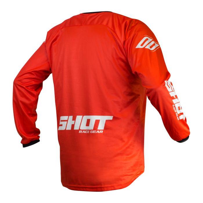 Shot Devo MX Jersey Raw Red (Image 2) - ThrottleChimp