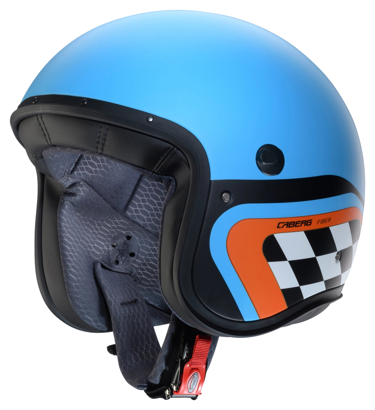 Caberg Freeride X Daytona Open Face Helmet Matt Blue / Black / Orange