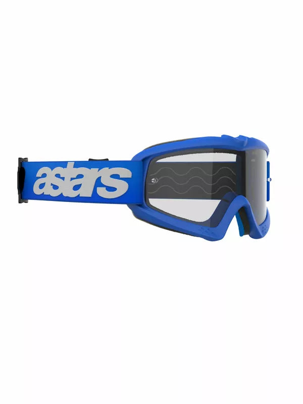 Alpinestars Vision Blaze Youth Goggles Blue / Clear FREE 1 Year Return, FREE UK Shipping | ThrottleChimp