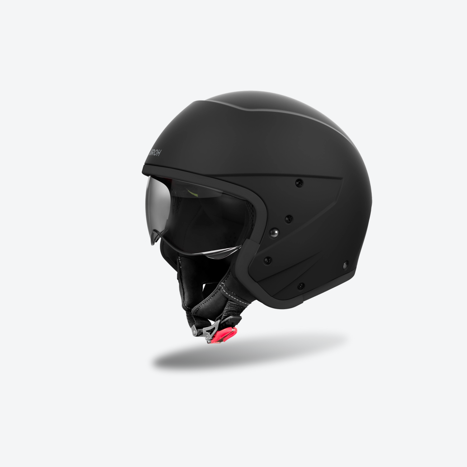 Airoh J-110 Convertible Helmet Matt Black FREE 1 YEAR Returns, FREE UK Delivery | ThrottleChimp