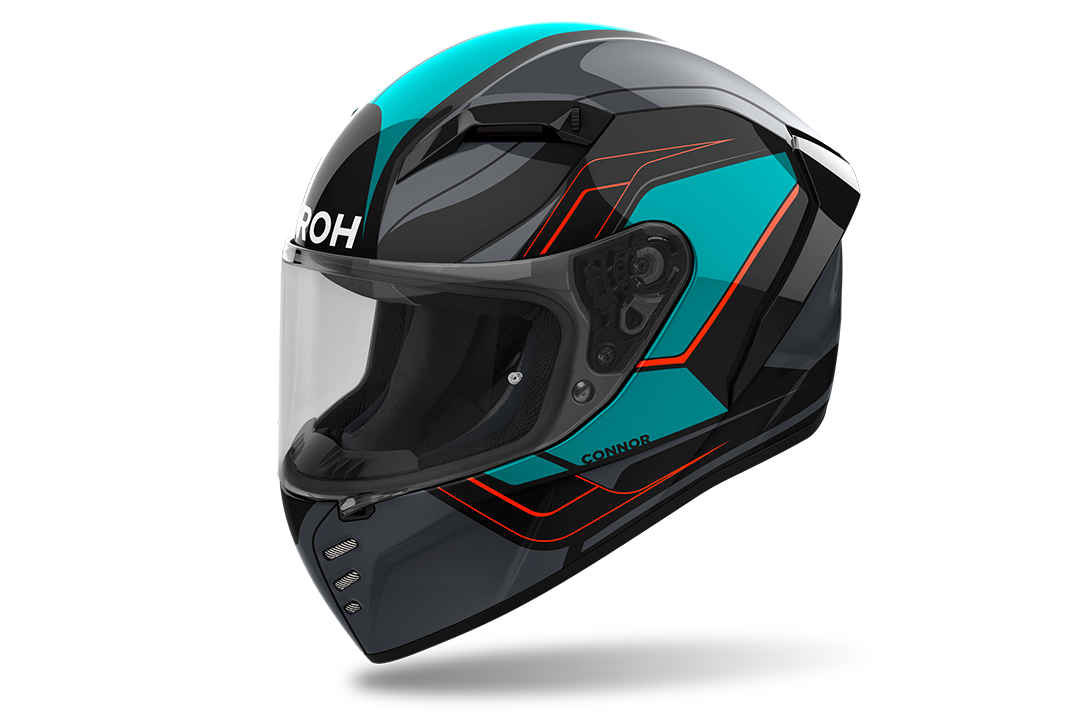 Airoh Connor Full Face Helmet Gloss Dunk FREE 1 YEAR Returns, FREE UK Delivery | ThrottleChimp