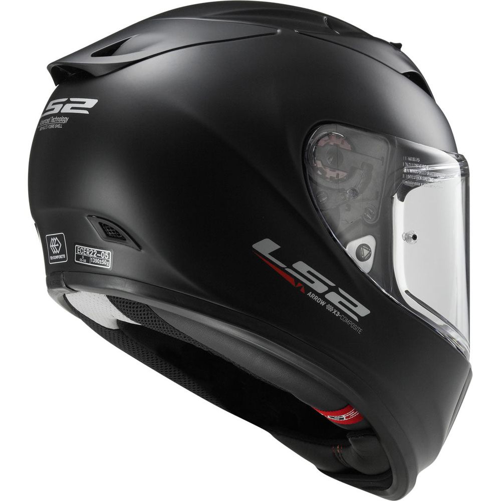 LS2 FF323 Arrow R EVO Full Face Helmet Matt Black FREE 1 YEAR Returns, FREE UK Delivery | ThrottleChimp