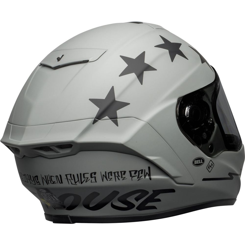 Bell Street Star DLX MIPS Fasthouse Full Face Helmet Matt Grey / Black (Image 3) - ThrottleChimp