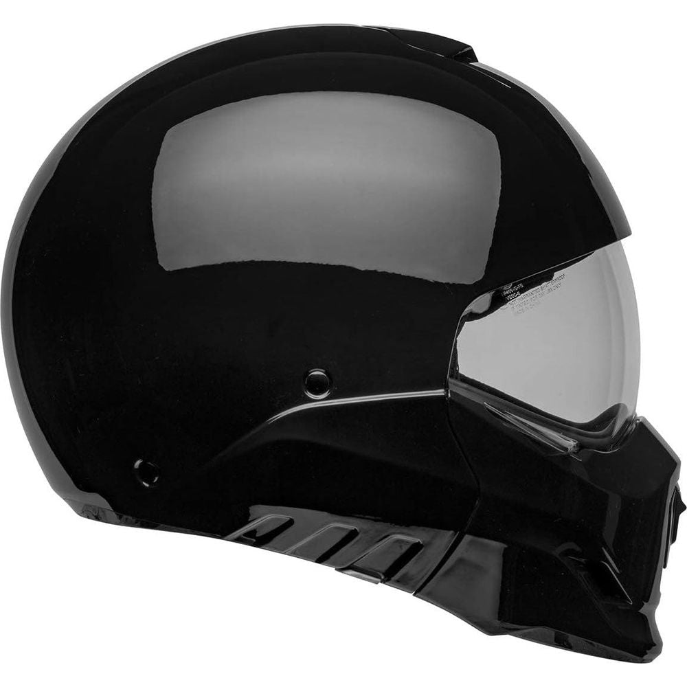 Bell Broozer ECE6 Solid Full Face Helmet Black (Image 5) - ThrottleChimp