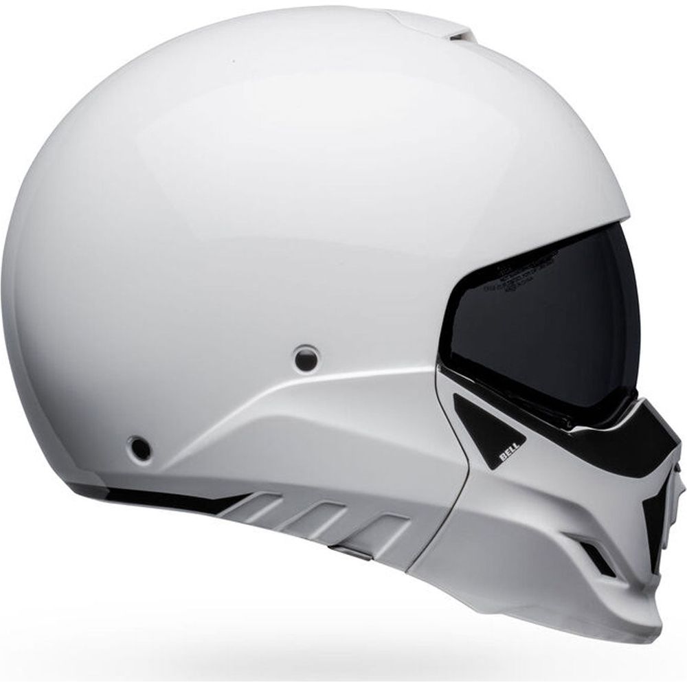 Bell Broozer ECE6 Duplet Full Face Helmet White (Image 5) - ThrottleChimp