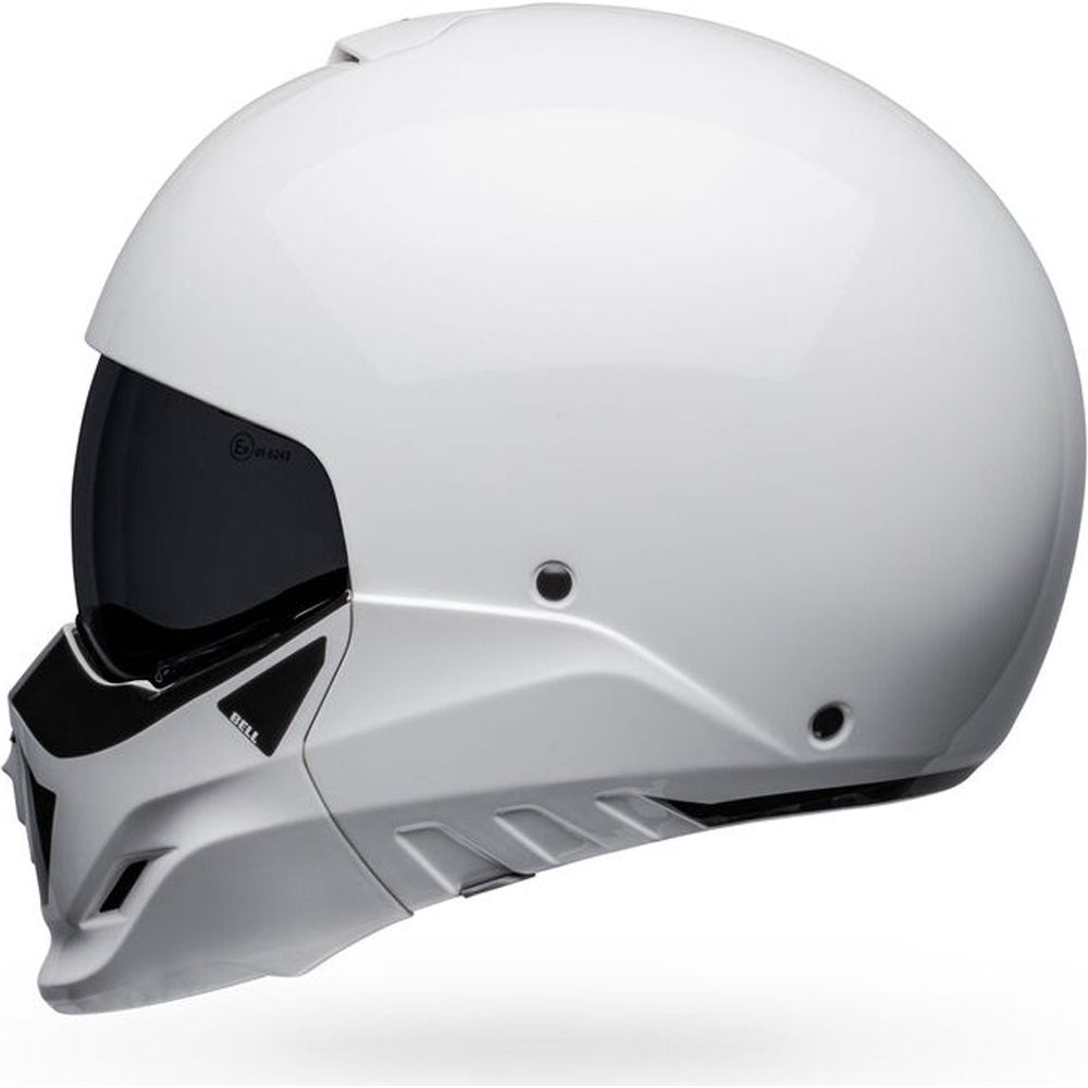 Bell Broozer ECE6 Duplet Full Face Helmet White (Image 6) - ThrottleChimp