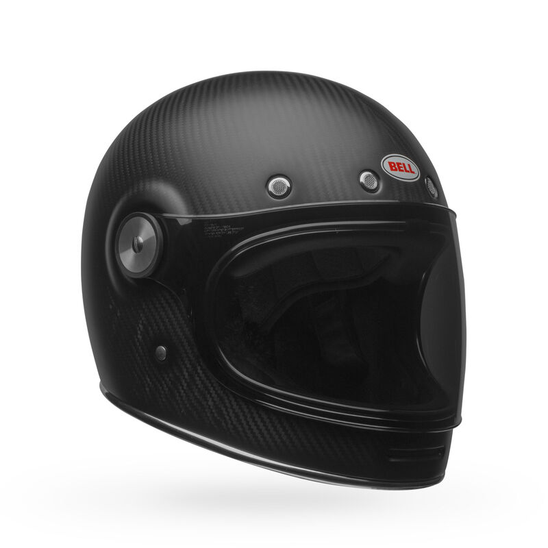 Bell Bullitt GT Carbon Solid ECE 22.06 Full Face Helmet Matt Black FREE 1 YEAR Returns, FREE UK Delivery | ThrottleChimp