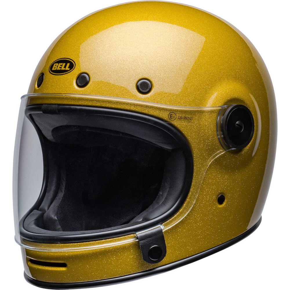 Bell Bullitt Solid Full Face Helmet Gold Flake (Image 3) - ThrottleChimp