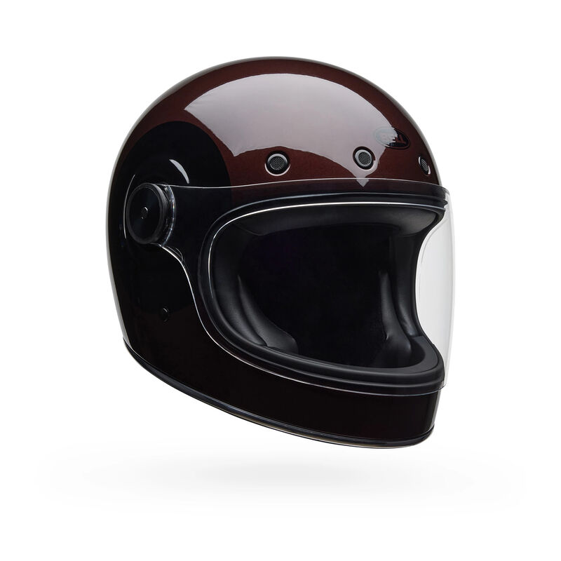 Bell Bullitt GT TT ECE 22.06 Full Face Helmet Brown / Black FREE 1 YEAR Returns, FREE UK Delivery | ThrottleChimp