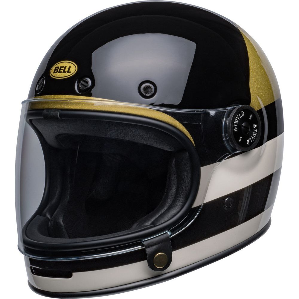 Bell Bullitt 2023 ATWYLD Full Face Helmet Black / Gold (Image 6) - ThrottleChimp