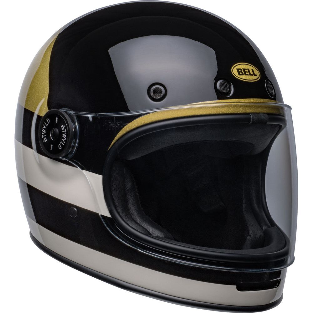 Bell Bullitt 2023 ATWYLD Full Face Helmet Black / Gold (Image 7) - ThrottleChimp