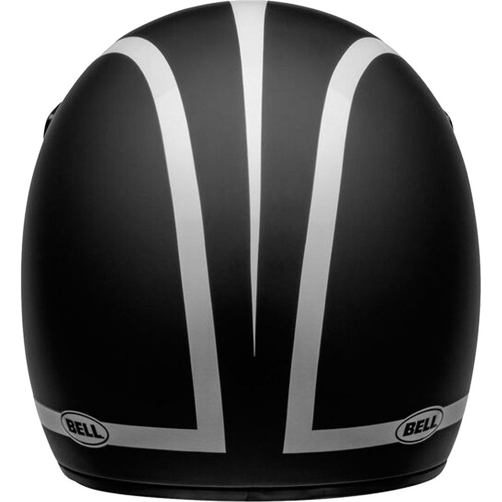 Bell Cruiser Moto 3 Fasthouse Old Road Adventure Helmet Matt / Gloss Black / White (Image 7) - ThrottleChimp