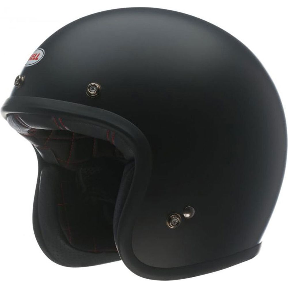 Bell Custom 500 Deluxe Open Face Helmet Matt Black - ThrottleChimp