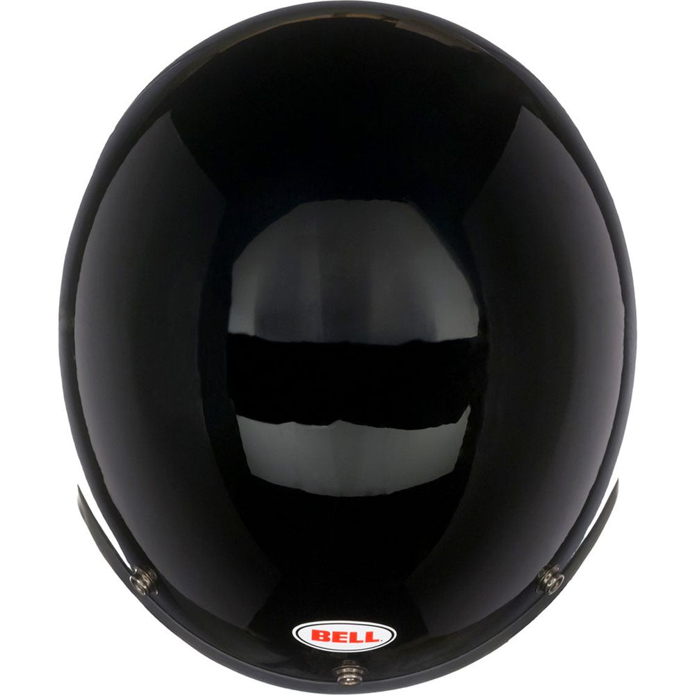 Bell Custom 500 ECE6 Solid Open Face Helmet Black (Image 4) - ThrottleChimp