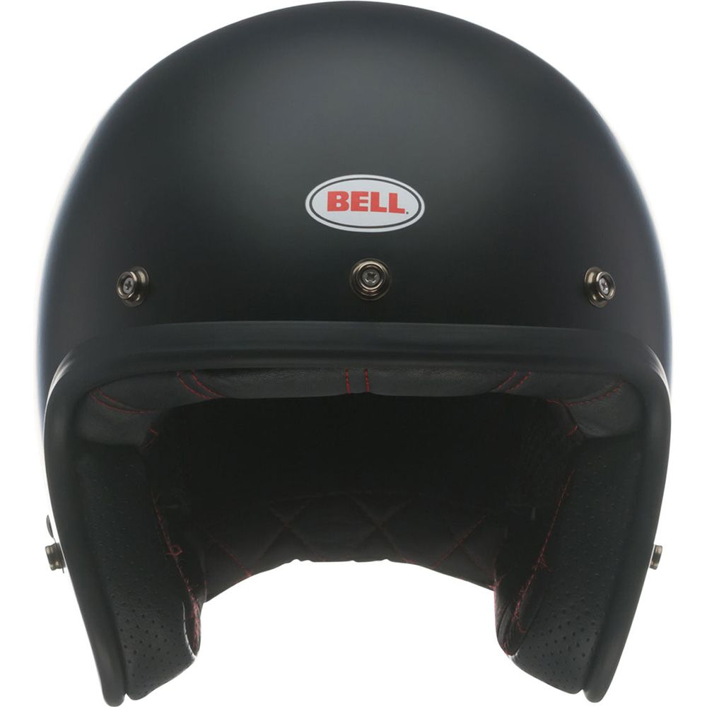 Bell Custom 500 ECE6 Solid Open Face Helmet Matt Black (Image 2) - ThrottleChimp