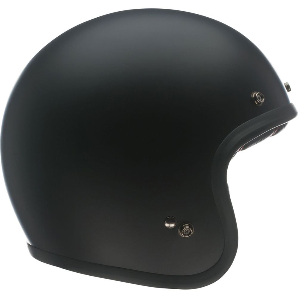 Bell Custom 500 ECE6 Solid Open Face Helmet Matt Black (Image 3) - ThrottleChimp