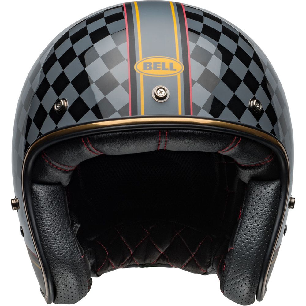 Bell Custom 500 ECE6 RSD Wreckers Open Face Helmet Black / Gold (Image 2) - ThrottleChimp