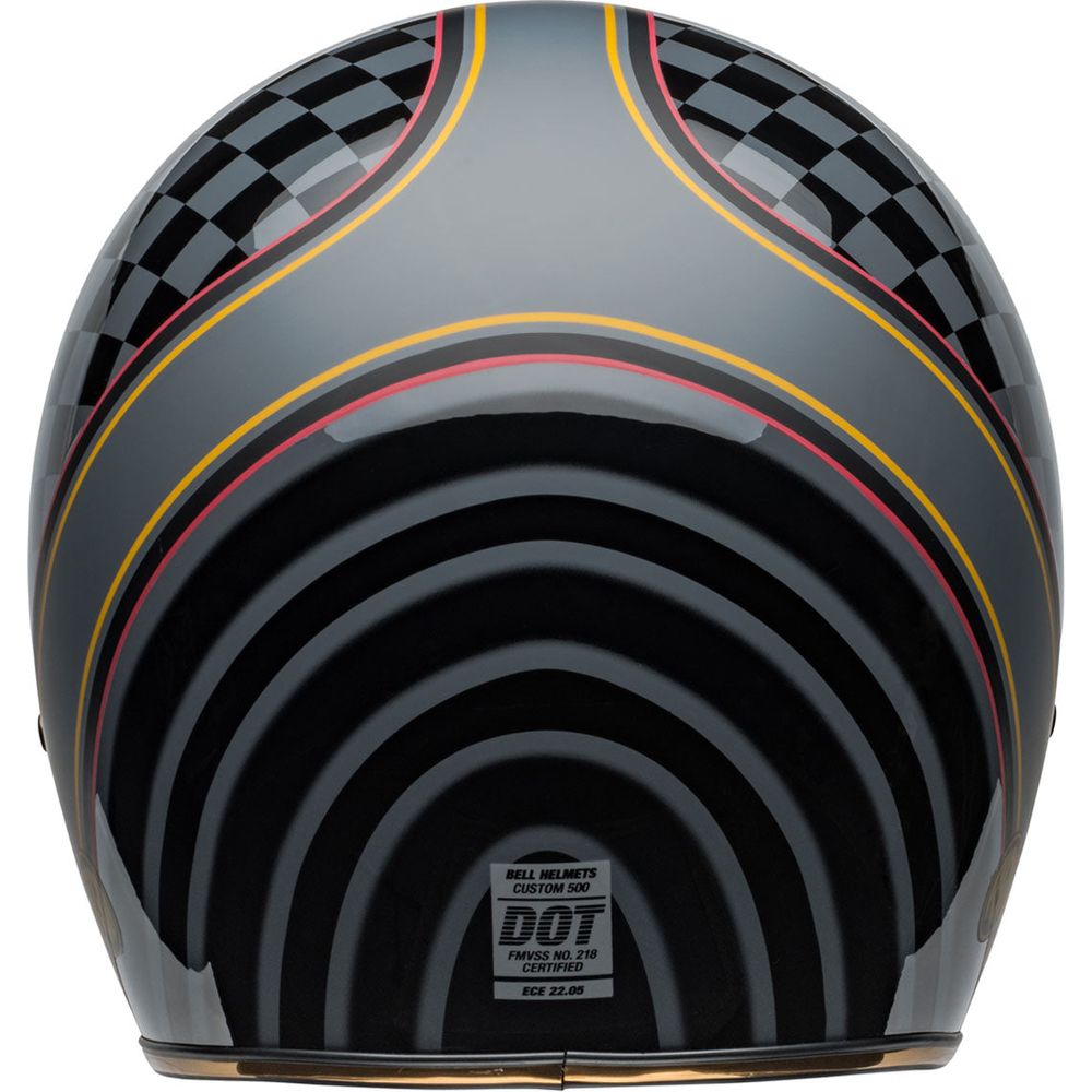 Bell Custom 500 ECE6 RSD Wreckers Open Face Helmet Black / Gold (Image 4) - ThrottleChimp