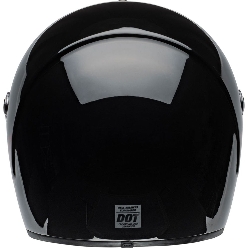 Bell Eliminator GT Full Face Helmet Gloss Black / White (Image 4) - ThrottleChimp