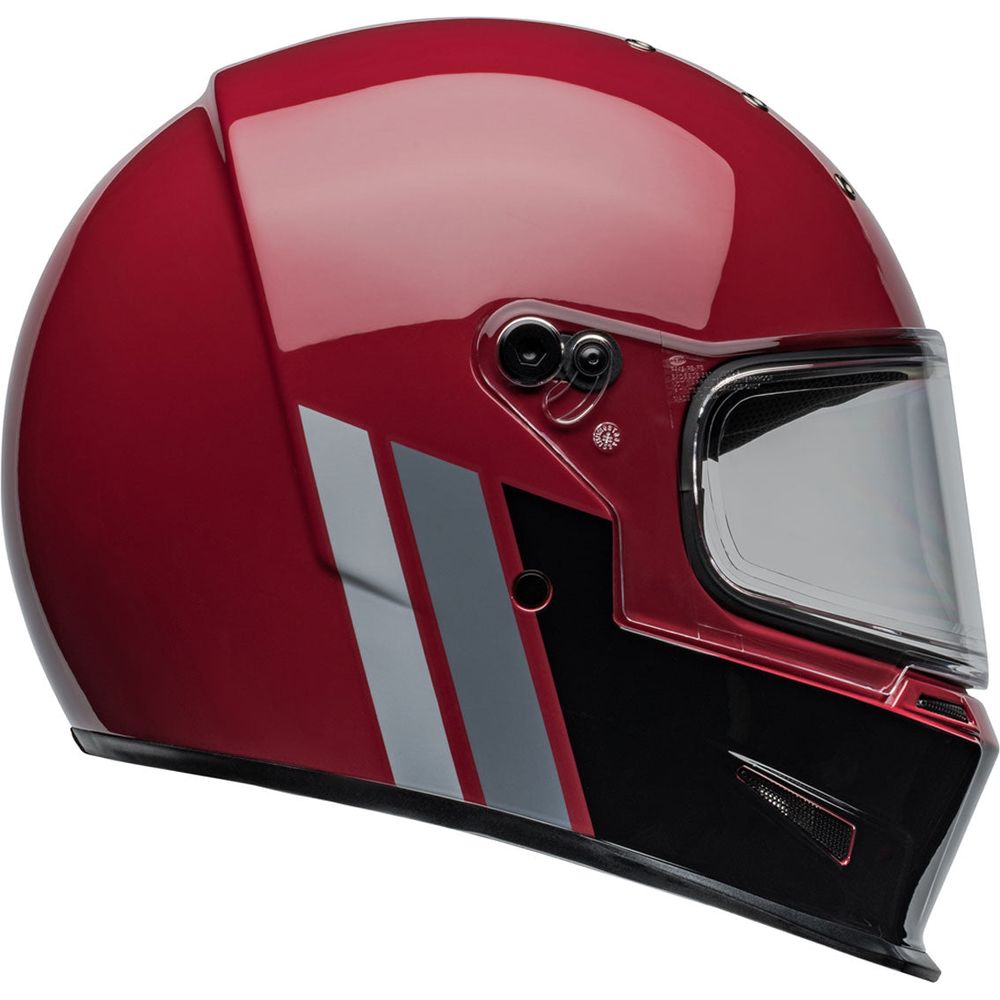 Bell Eliminator GT Full Face Helmet Gloss Red / Black (Image 5) - ThrottleChimp