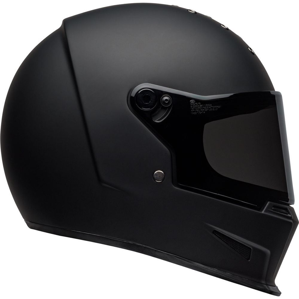 Bell Eliminator Solid Full Face Helmet Matt Black (Image 5) - ThrottleChimp