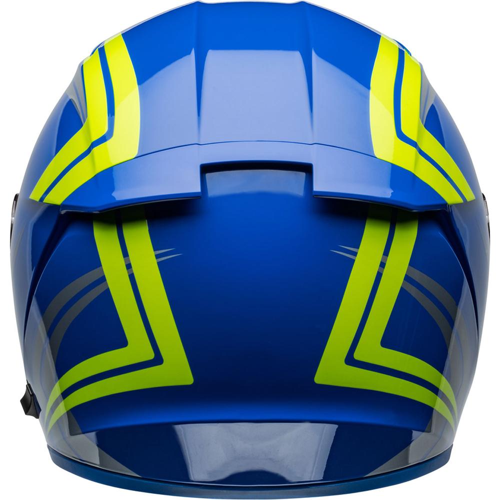 Bell Lithium Jetstream Full Face Helmet Gloss Blue / Retina (Image 4) - ThrottleChimp