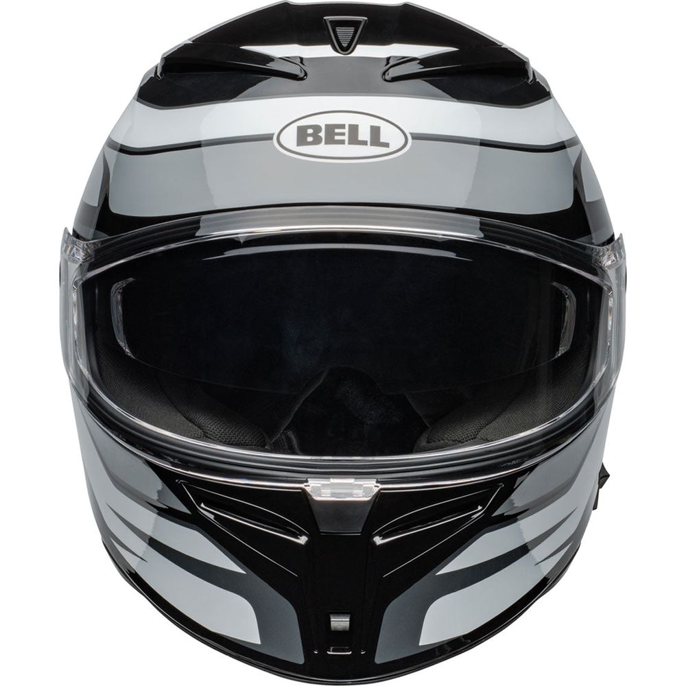 Bell Lithium MIPS Podium Full Face Helmet Gloss Black / White (Image 3) - ThrottleChimp