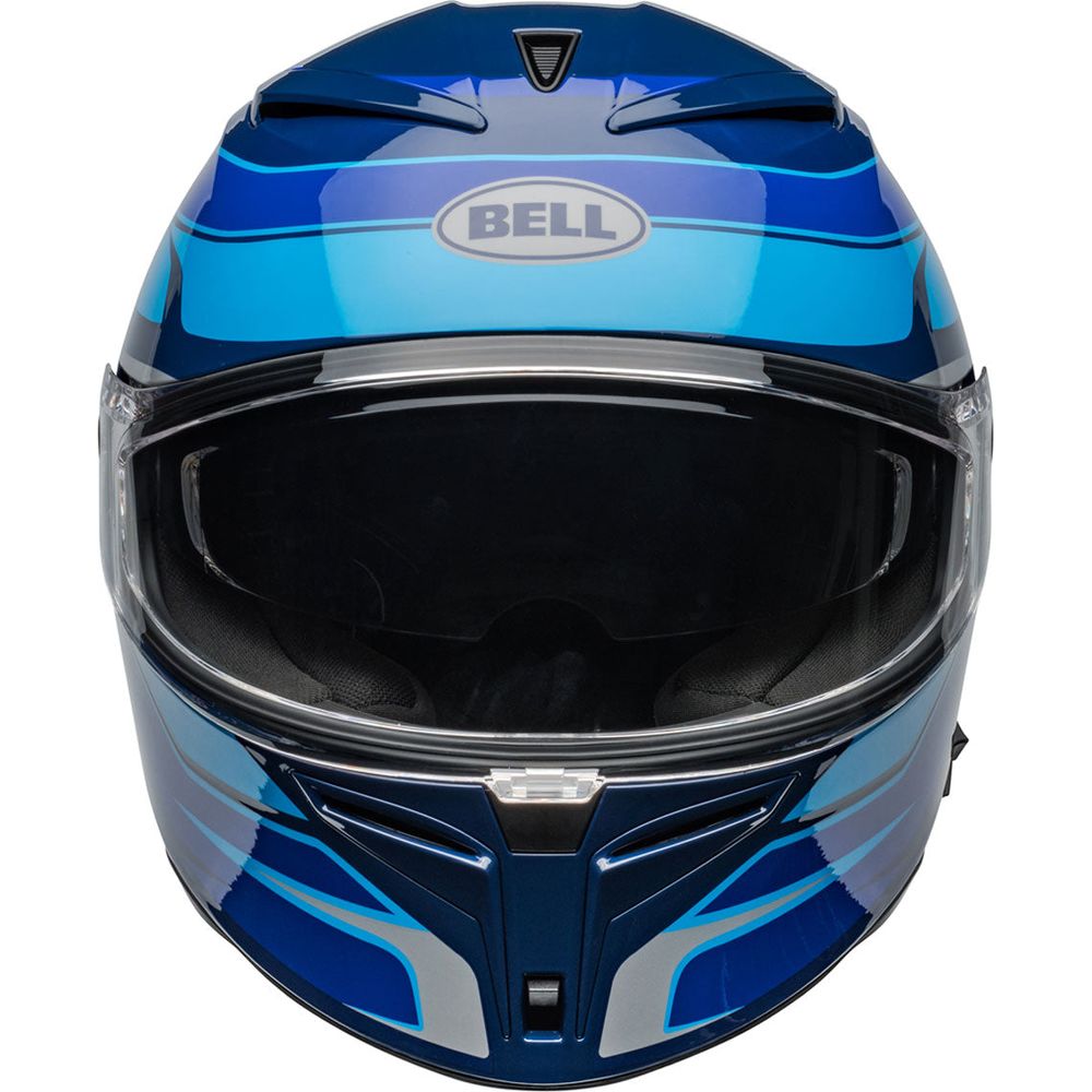 Bell Lithium MIPS Podium Full Face Helmet Gloss Blue (Image 3) - ThrottleChimp