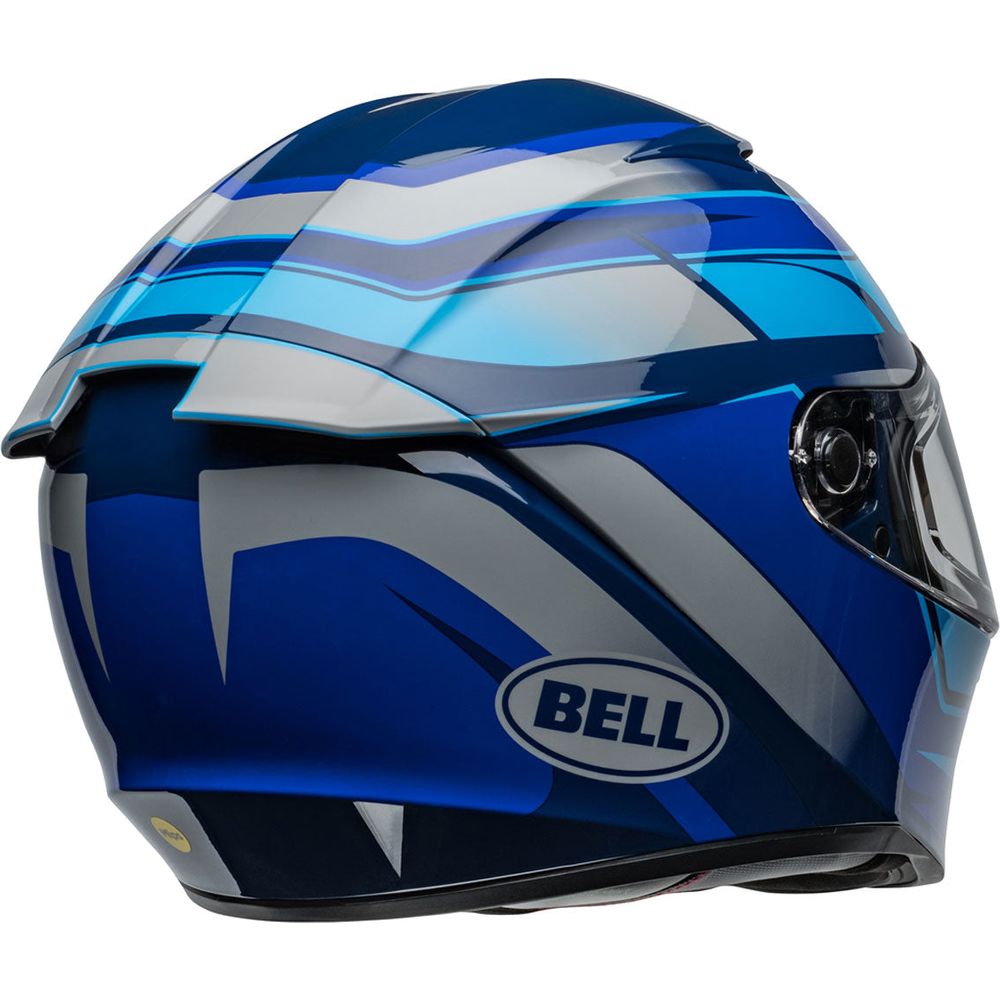 Bell Lithium MIPS Podium Full Face Helmet Gloss Blue (Image 5) - ThrottleChimp