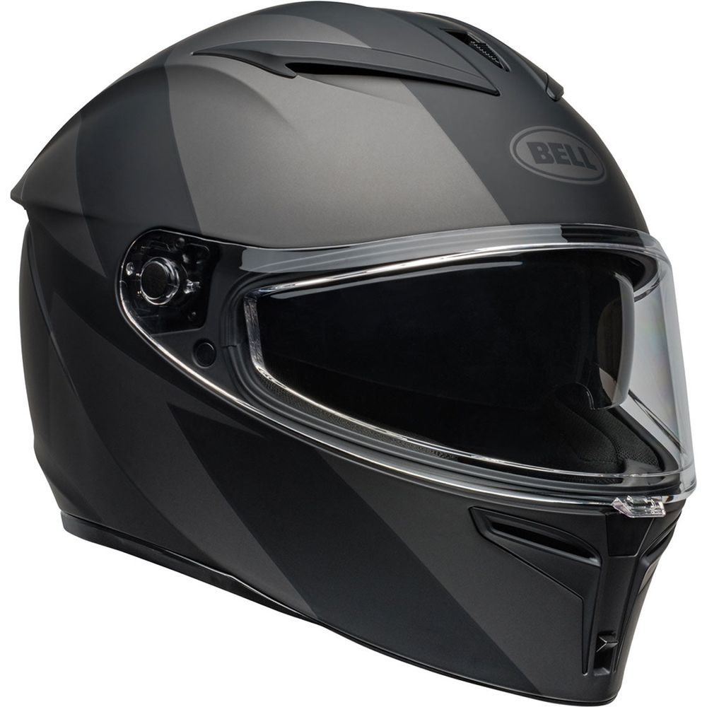 Bell Lithium Shear Full Face Helmet Matte Black / Metallic Black (Image 3) - ThrottleChimp