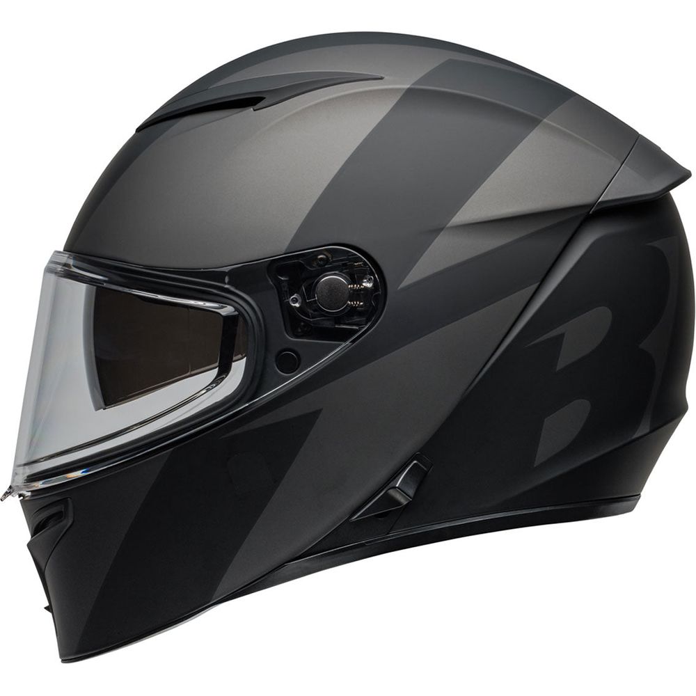 Bell Lithium Shear Full Face Helmet Matte Black / Metallic Black (Image 6) - ThrottleChimp