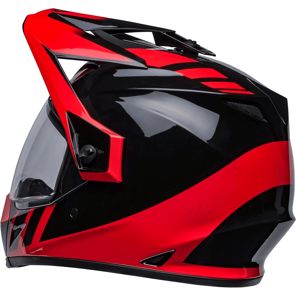 Bell MX-9 Adventure MIPS Helmet Dash Black / Red (Image 5) - ThrottleChimp