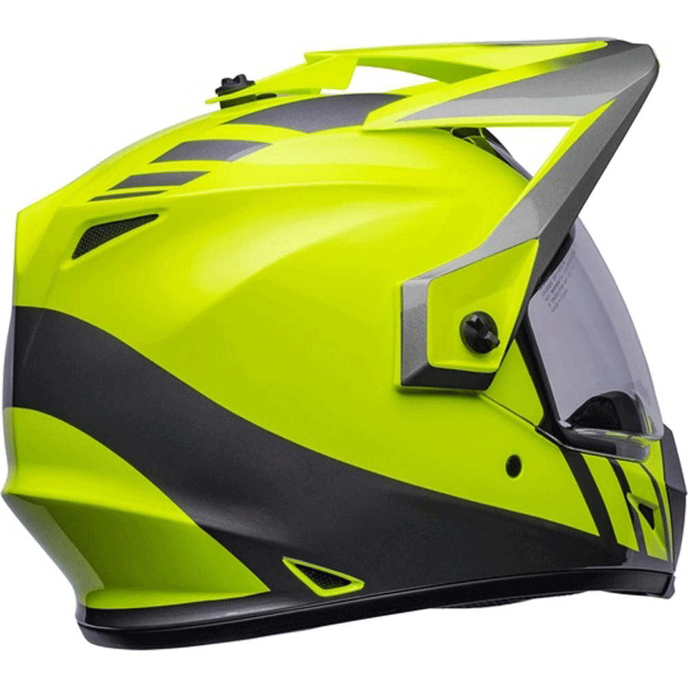 Bell MX-9 Adventure MIPS Helmet Hi-Viz Yellow / Grey (Image 5) - ThrottleChimp