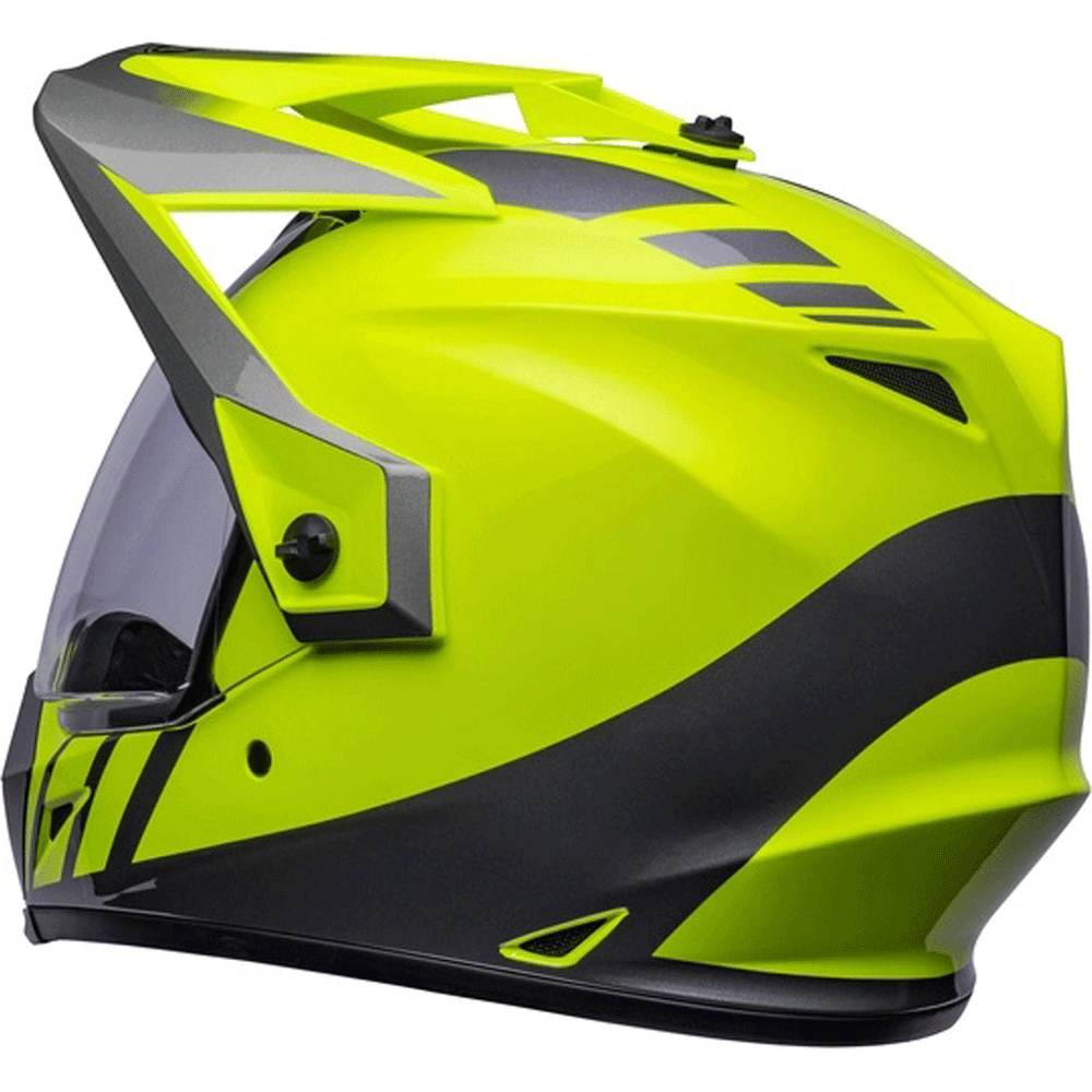 Bell MX-9 Adventure MIPS Helmet Hi-Viz Yellow / Grey (Image 6) - ThrottleChimp