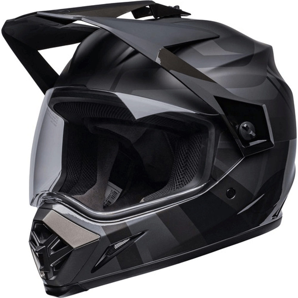 Bell MX-9 Adventure MIPS Maurauder Blackout Helmet Matt / Gloss Black - ThrottleChimp