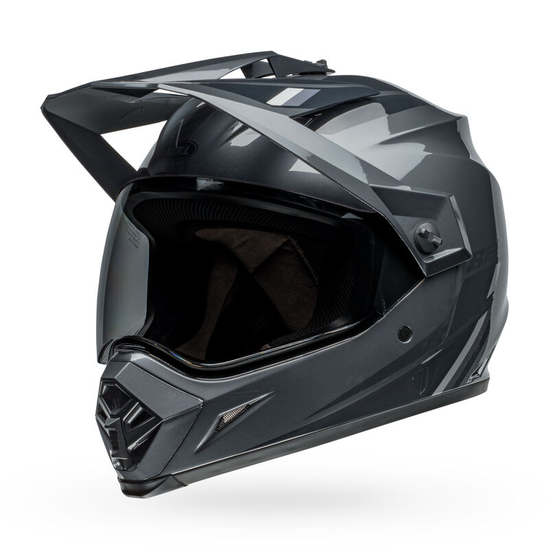 Bell MX-9 Adventure MIPS Alpine ECE 22.06 MX Helmet Charcoal / Silver FREE 1 YEAR Returns, FREE UK Delivery | ThrottleChimp