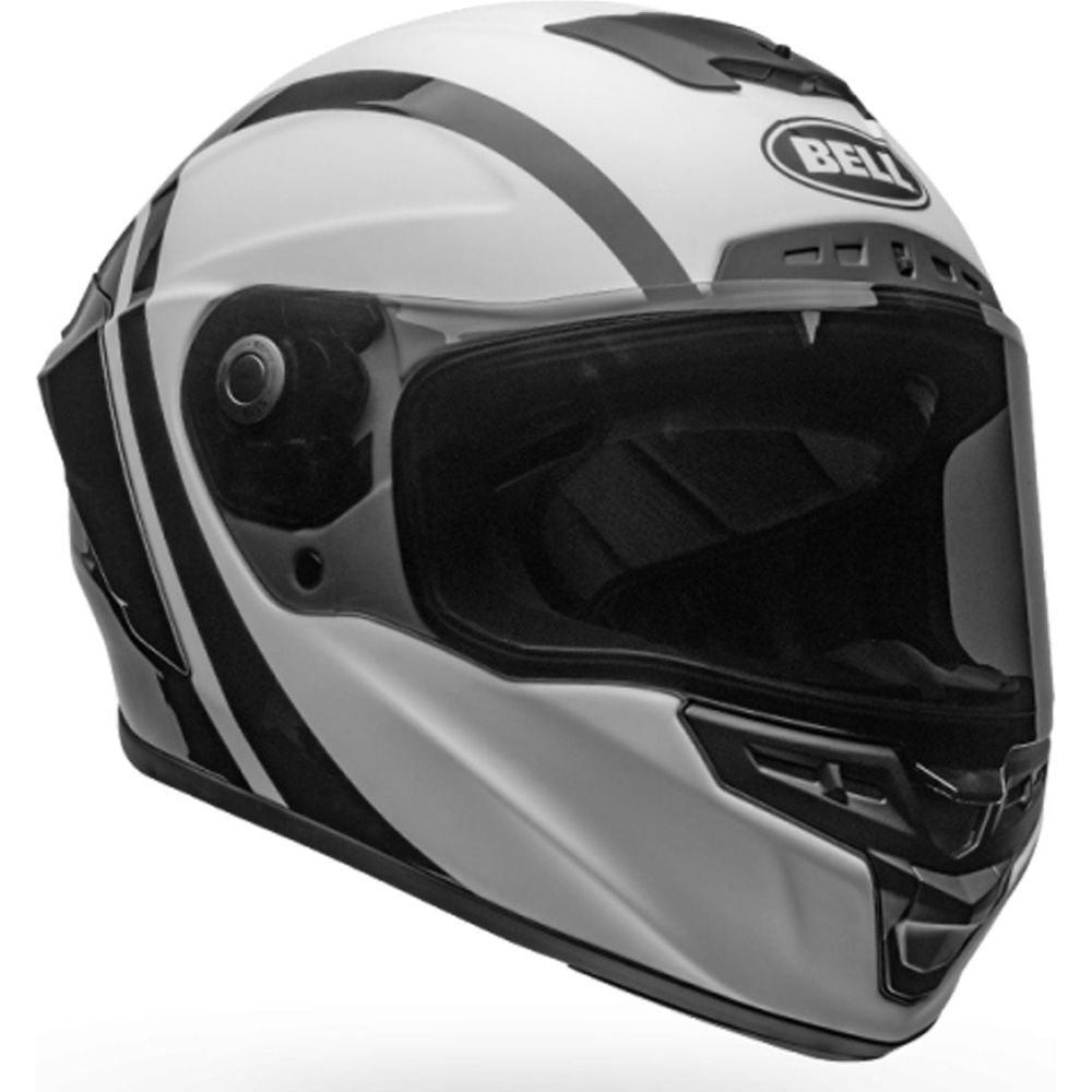 Bell Star Mips Tantrum Full Face Helmet White / Black / Titanium - ThrottleChimp