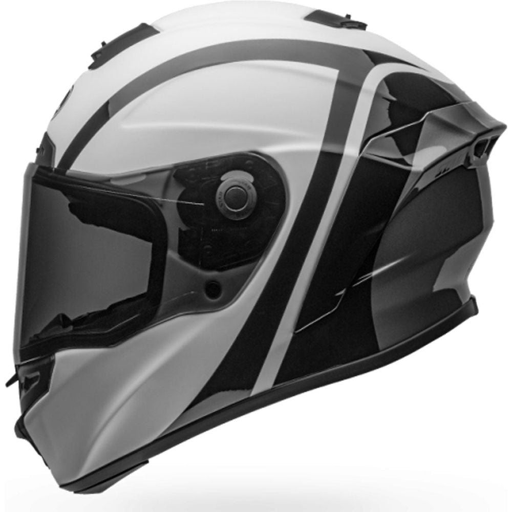 Bell Star Mips Tantrum Full Face Helmet White / Black / Titanium (Image 5) - ThrottleChimp