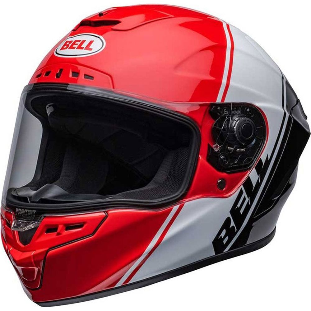 Bell 2022.2 Street Star DLX MIPS Summit Full Face Helmet Red / White / Black - ThrottleChimp