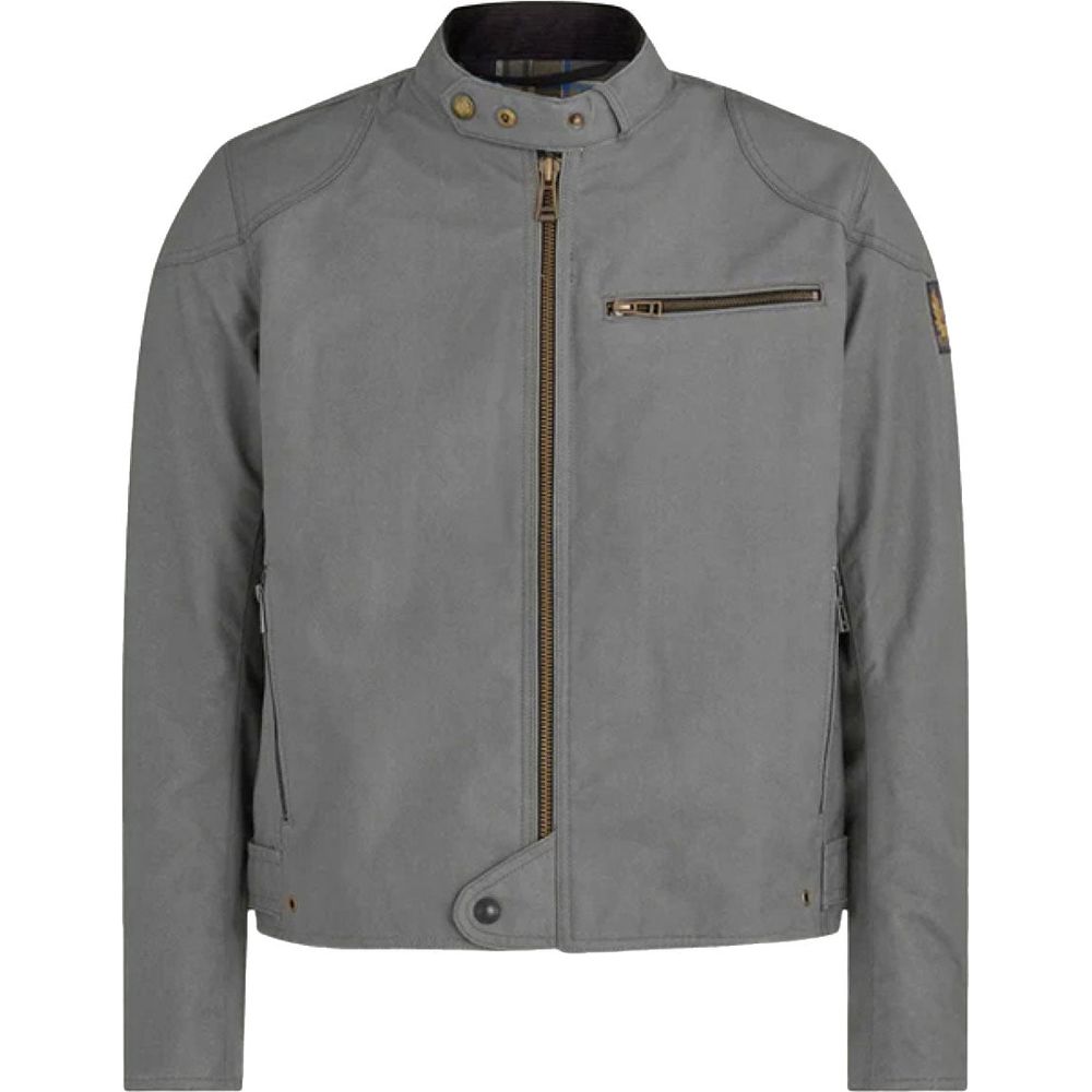 Belstaff Ariel Pro Waxed Cotton Jacket Granite Grey - ThrottleChimp