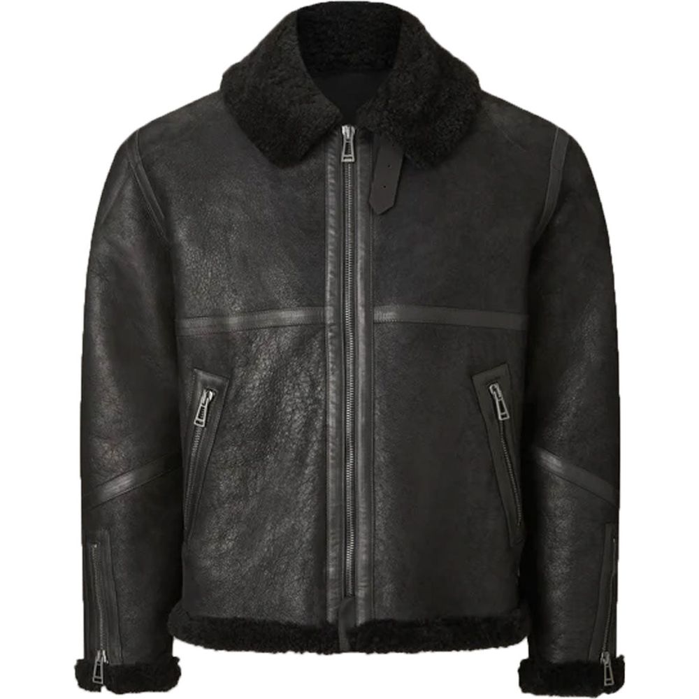 Belstaff Centenary Valiant Leather Jacket Black FREE 1 YEAR Returns, FREE UK Delivery | ThrottleChimp