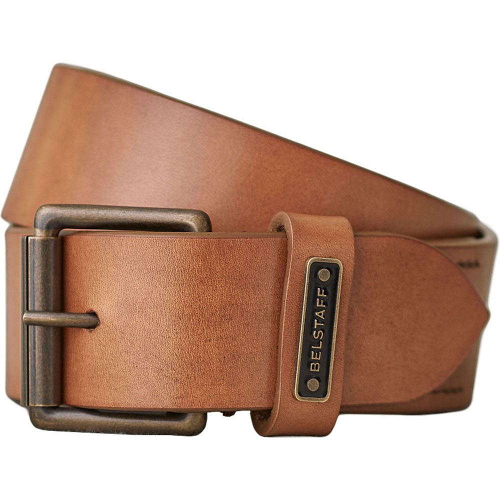 Belstaff Ledger Leather Belt Chestnut FREE 1 YEAR Returns, FREE UK Delivery | ThrottleChimp