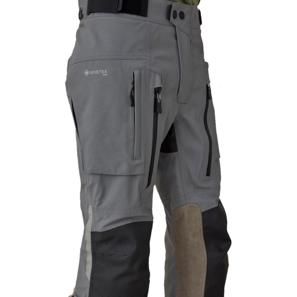 Belstaff Long Way Up Gore-Tex Pro Trouser Grey (Image 4) - ThrottleChimp