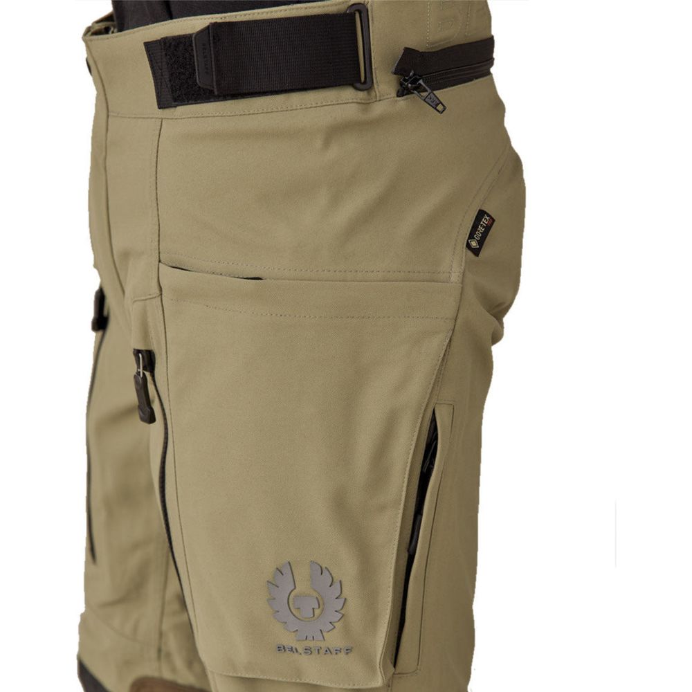 Belstaff Long Way Up Gore-Tex Pro Trouser Dark Sand (Image 8) - ThrottleChimp